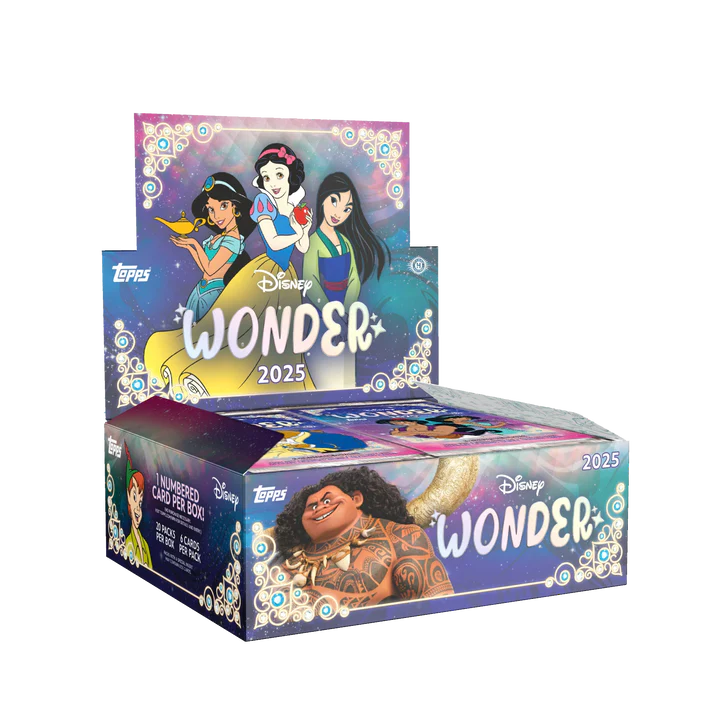 Box Caja Cromos Topps 2025 Disney Wonder Hobby Box