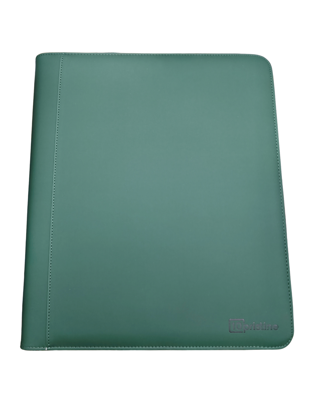 Archivador 10Pristine 9 Bolsillos Premium Toploader Binder Verde 252 cards