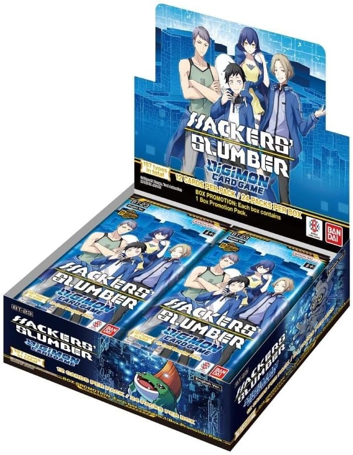 Box Caja Cromos Digimon Game Hackers’ Slumber BT-23 Booster Box