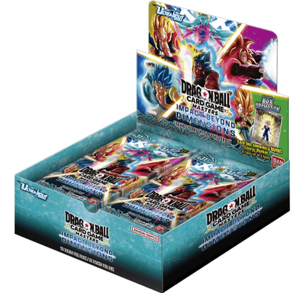 Box Caja Cromos Dragon Ball Super Card Game  Masters "Ultra-Bout Series" B-31  Booster Display (24 Packs)