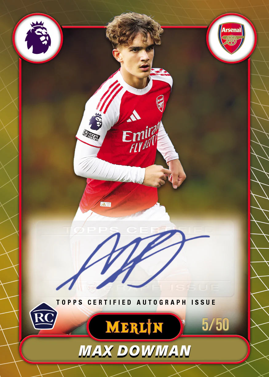 Box Caja Cromos 2025-26 Topps Premier League Merlin Value Box