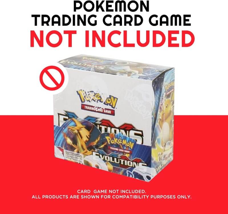 Expositor Acrilico Evoretro Pokemon Booster Box w/ Sliding Lid Anti-UV 4MM