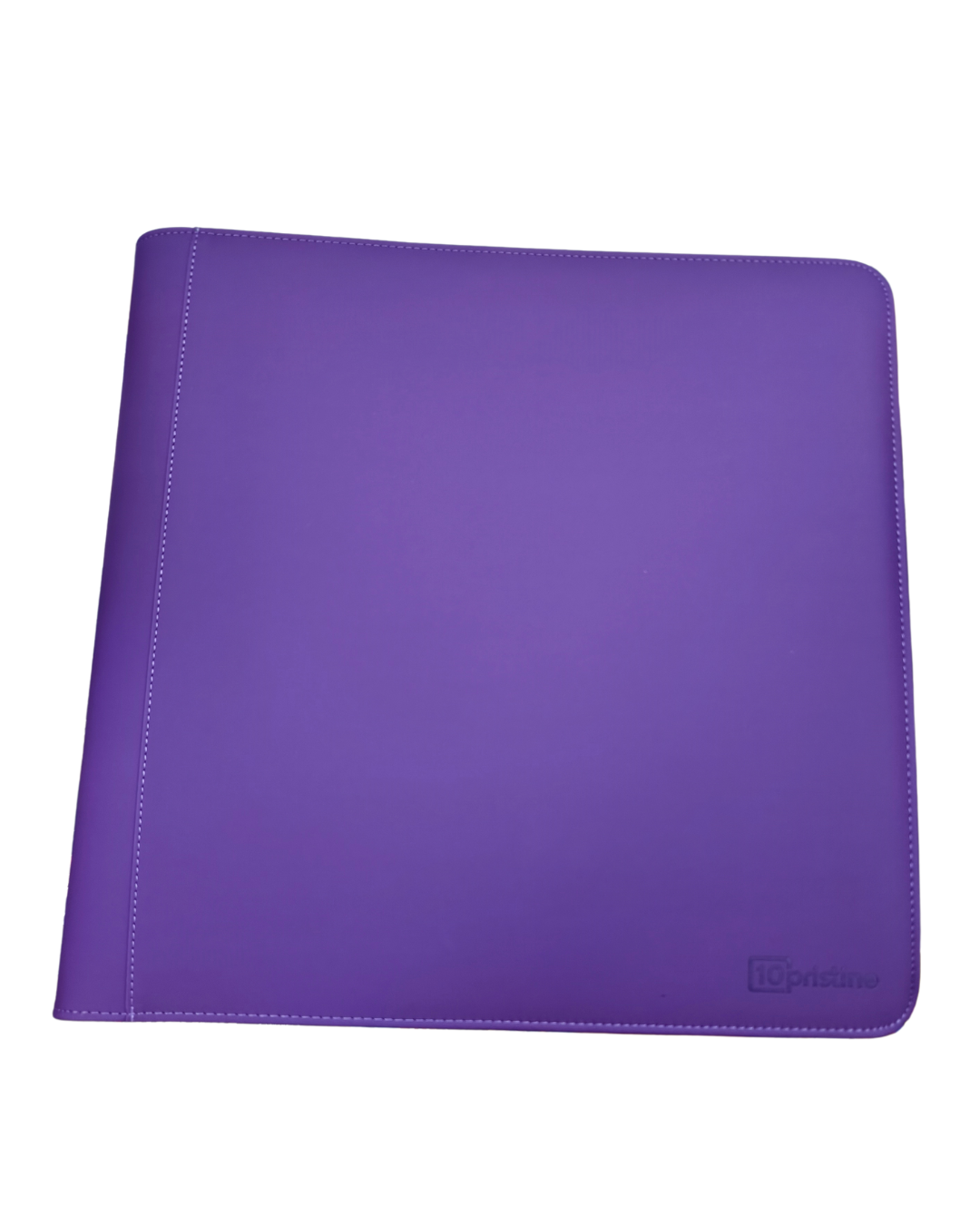 Archivador 10Pristine 12 Bolsillos Premium Toploader Binder Morado 384 cards