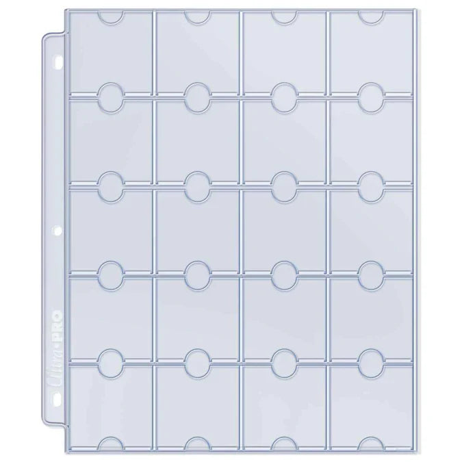 Hoja UltraPro Platinum Series 20-Pocket Pages (10ct) for Coins and Tokens