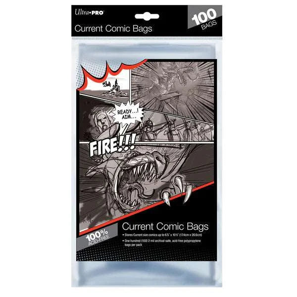 Comic Bags UltraPro Current Size (100ct)