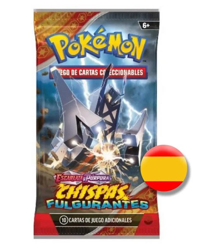 Sobre Cromos Pokemon Chispas Fulgurantes (1 pack) Español