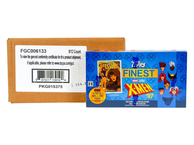 Box Caja Cromos 2025 Topps Finest X-Men '97 Hobby Box