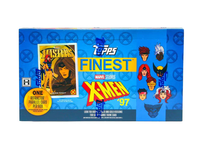 Box Caja Cromos 2025 Topps Finest X-Men '97 Hobby Box