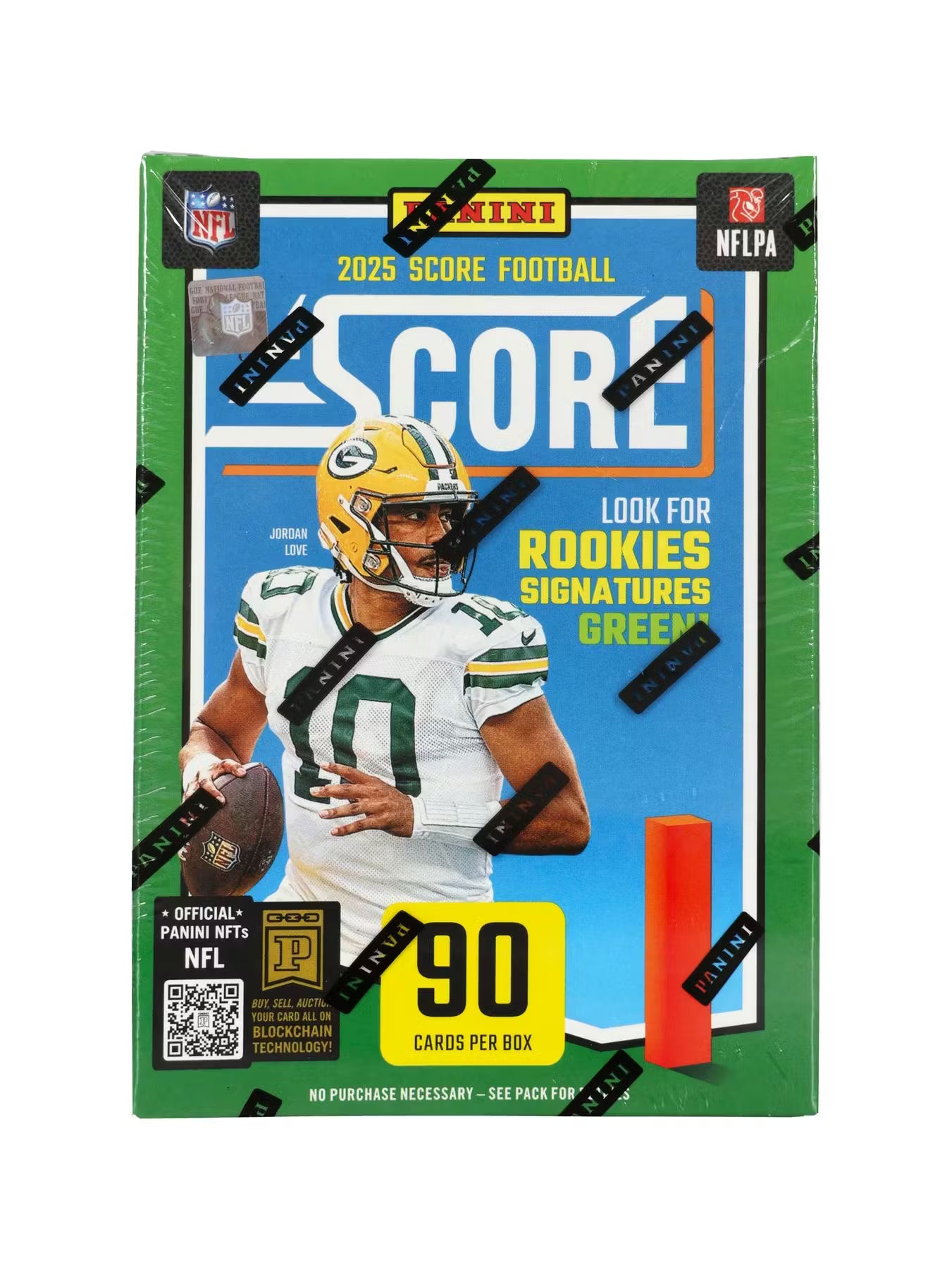 Box Caja Cromos 2025 Score Football 6-Pack Blaster