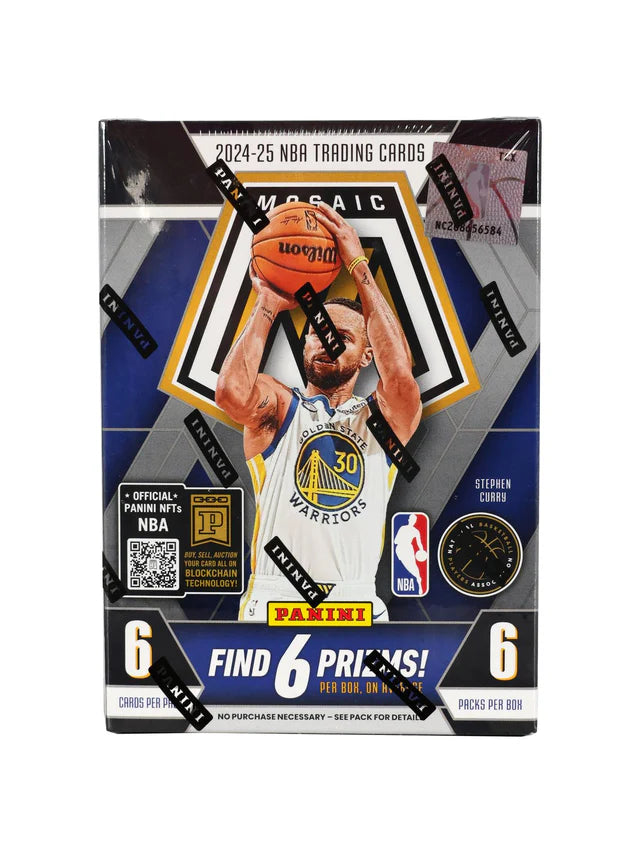 Box Caja Cromos 2024-25 Panini Mosaic NBA Blaster Box