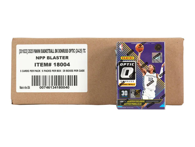 Box Caja Cromos 2024-25 Panini Donruss Optic NBA – Blaster Box