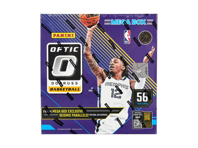 Box Caja Cromos 2024-25 Panini Donruss Optic Basketball Hobby Mega