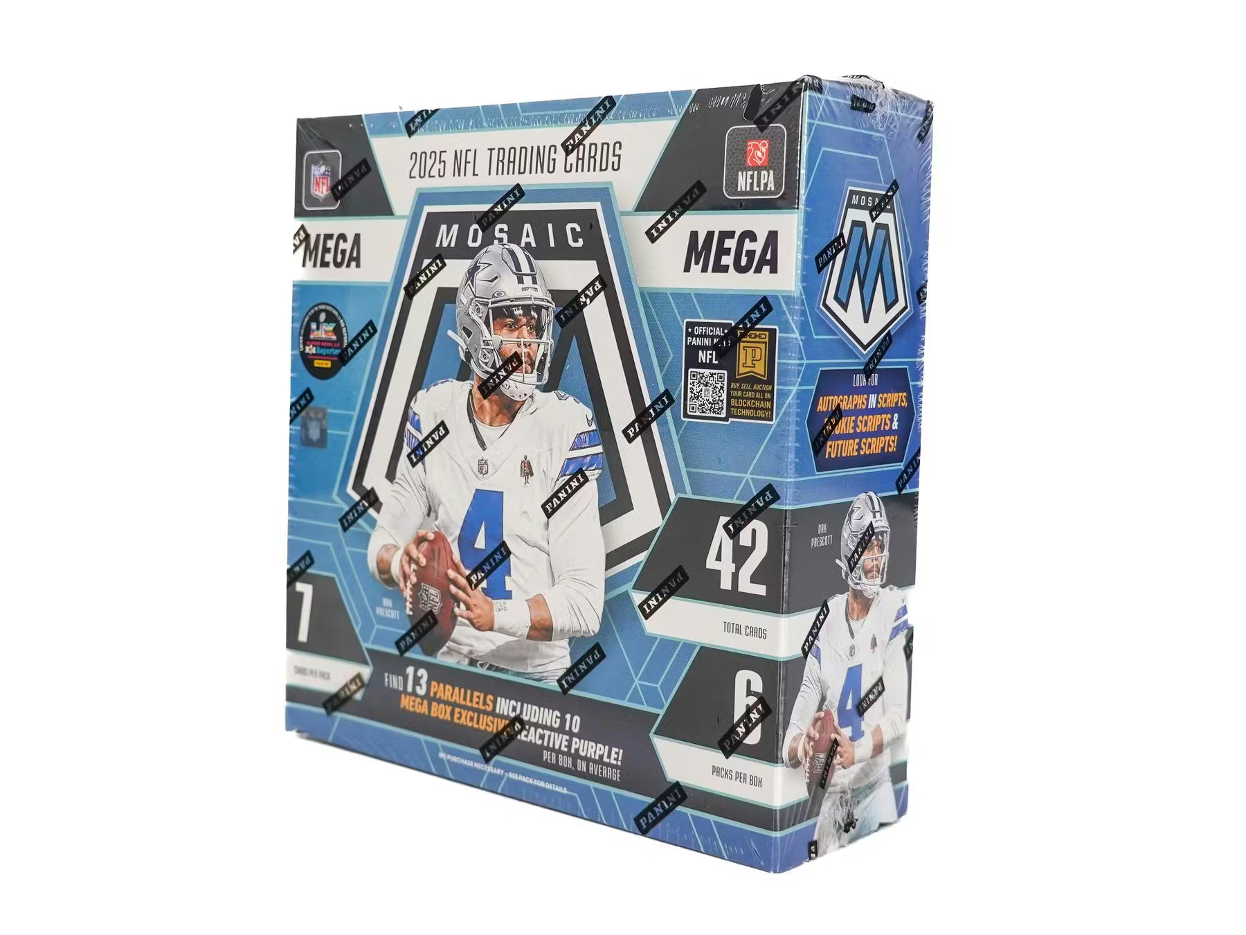 Box Caja Cromos 2025 Panini Mosaic Football Megabox