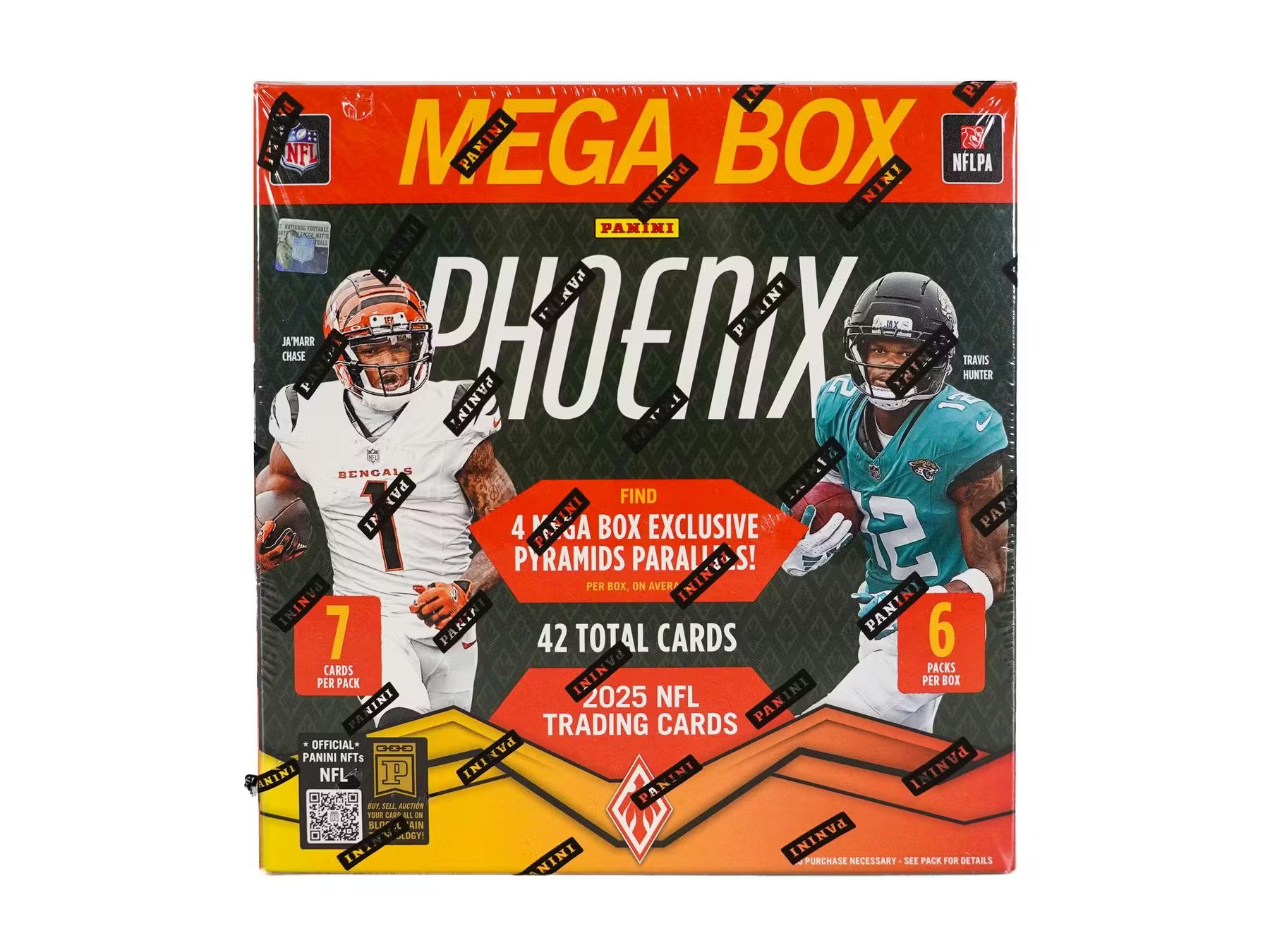 Box Caja Cromos 2025 Panini Phoenix Football Megabox