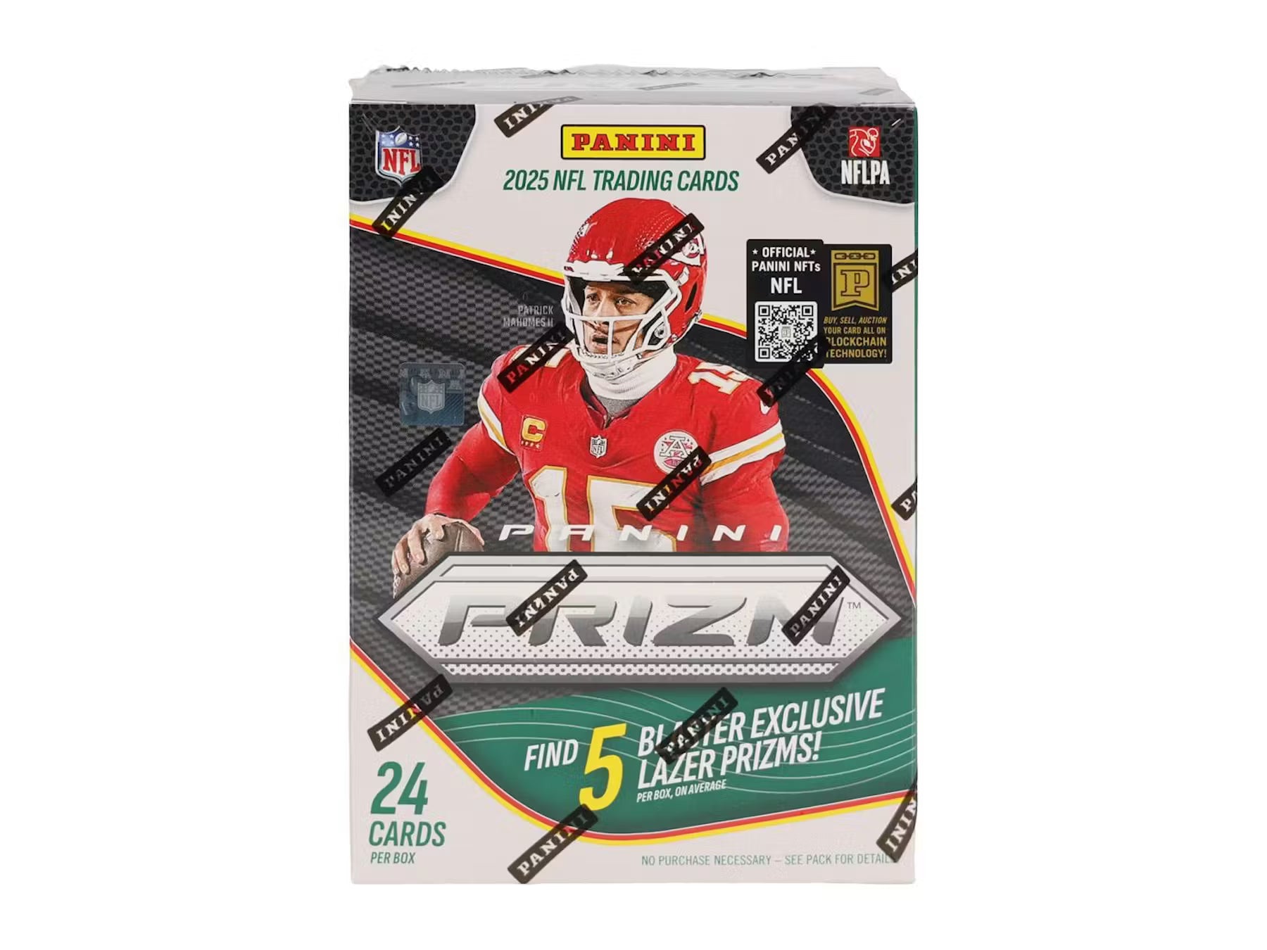Box Caja Cromos 2025 Panini Prizm Football 6-Pack Blaster