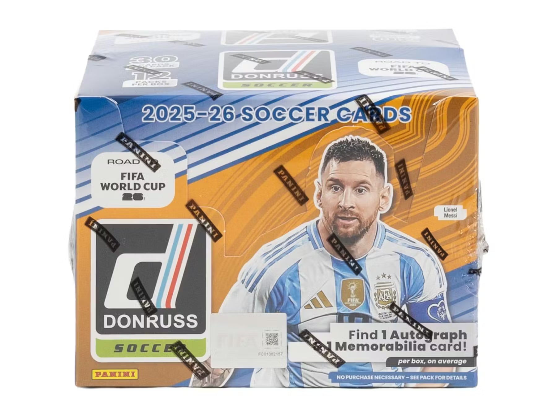 Box Caja Cromos 2026 Panini Donruss Road to FIFA World Cup Soccer Hobby Box