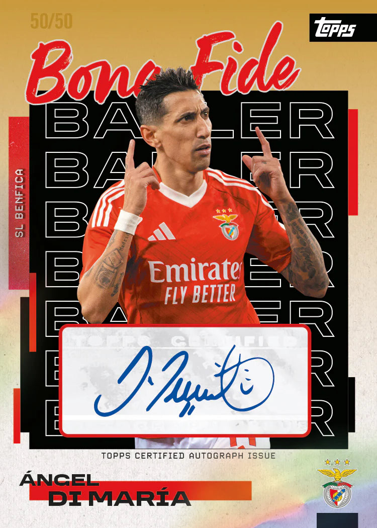 Box Caja Cromos 2025-26 Topps Benfica Team Set