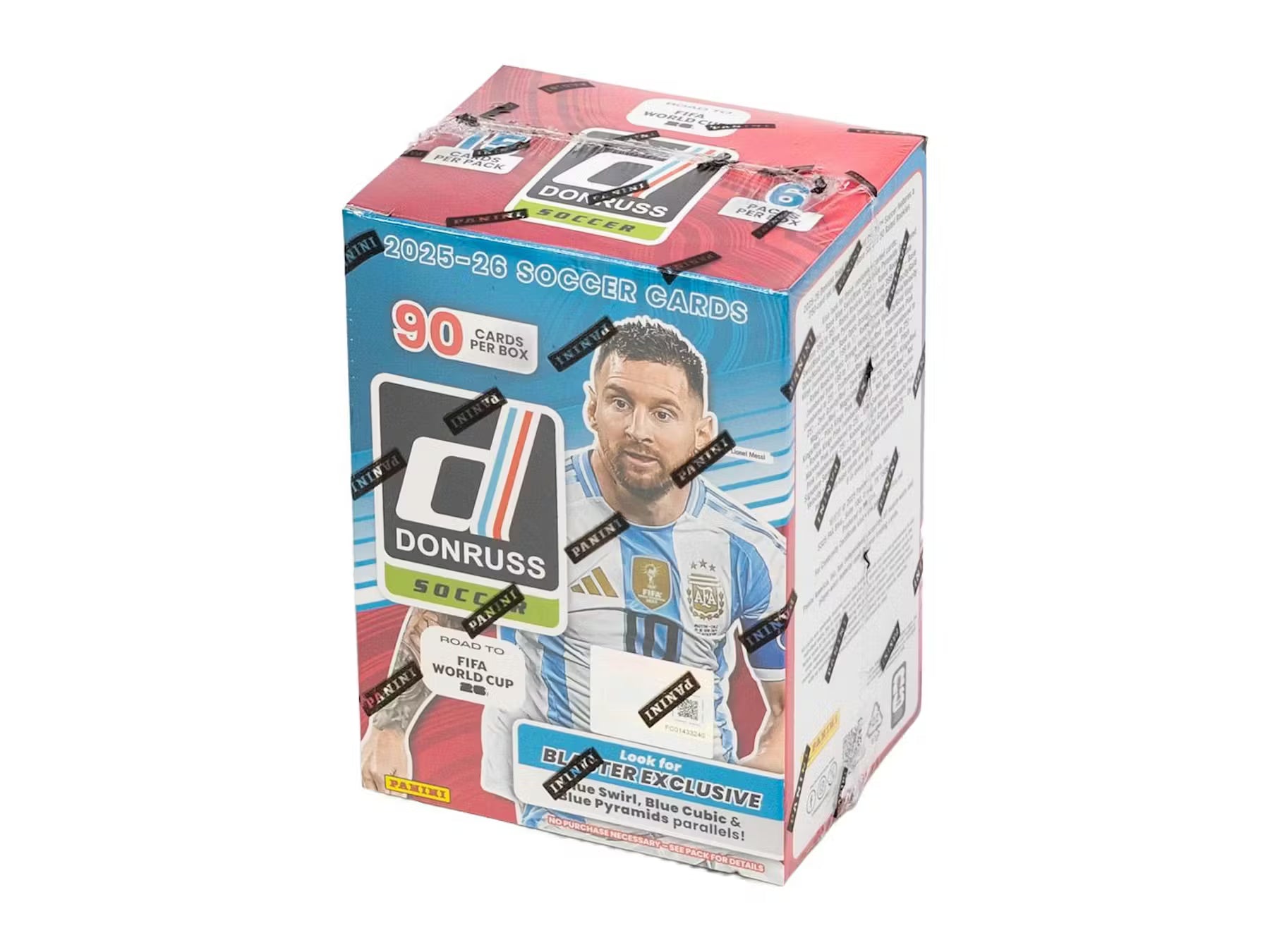 Box Caja Cromos 2025/26 Panini Donruss Road to FIFA World Cup Soccer Blaster Box