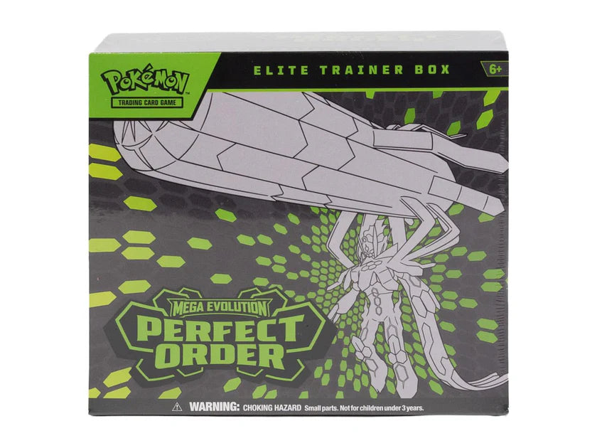 Caja Cromos Pokemon Perfect Order ETB Ingles