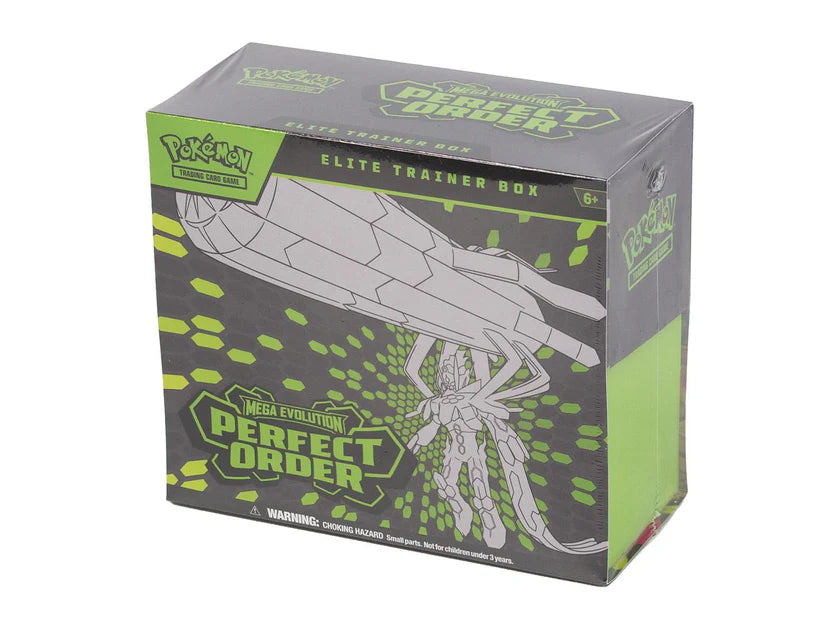 Caja Cromos Pokemon Perfect Order ETB Ingles