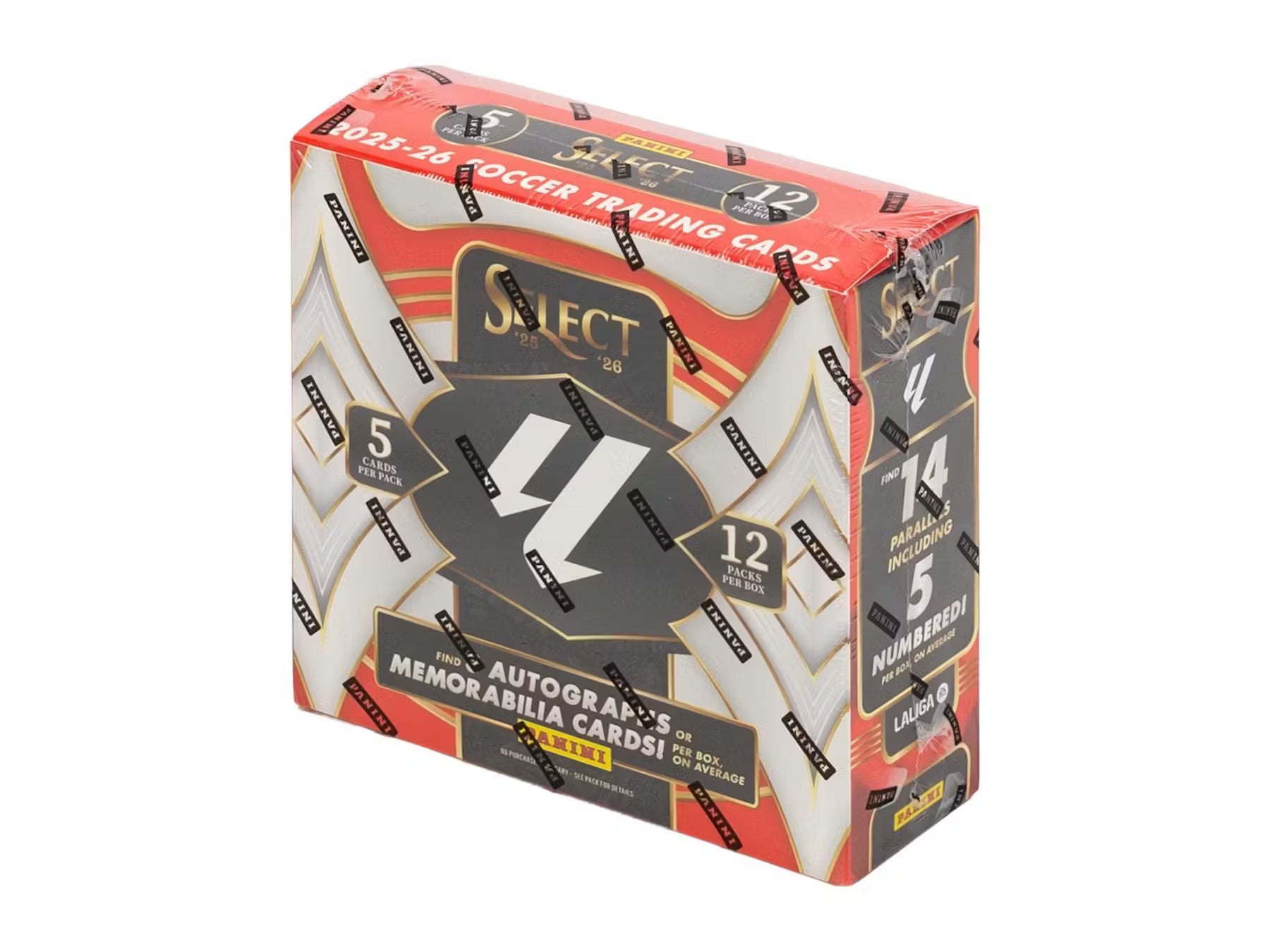 Box Caja Cromos 2025/26 Panini Select La Liga Soccer Hobby