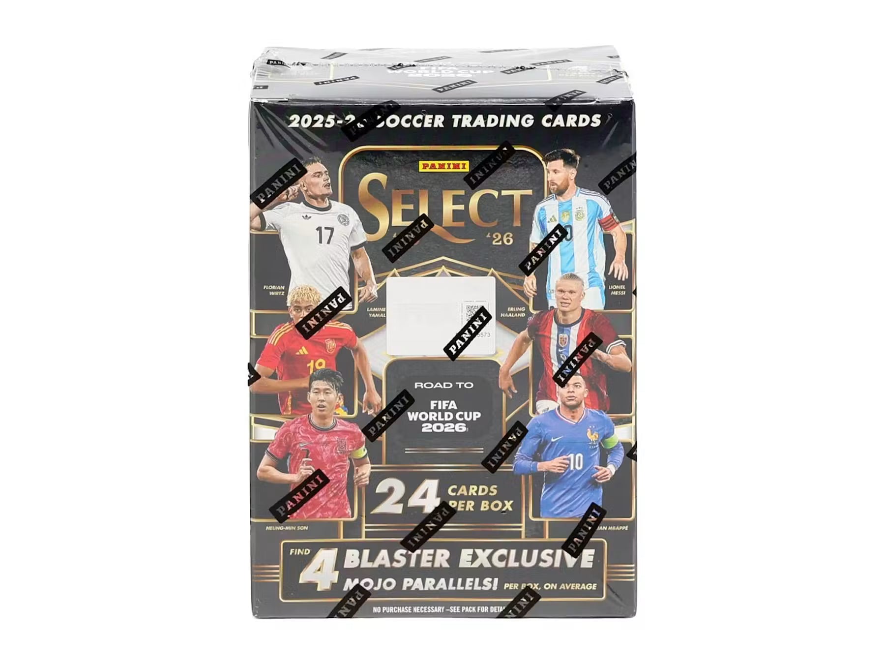 Box Caja Cromos 2025-26 Panini Select Road to FIFA World Cup Soccer Blaster