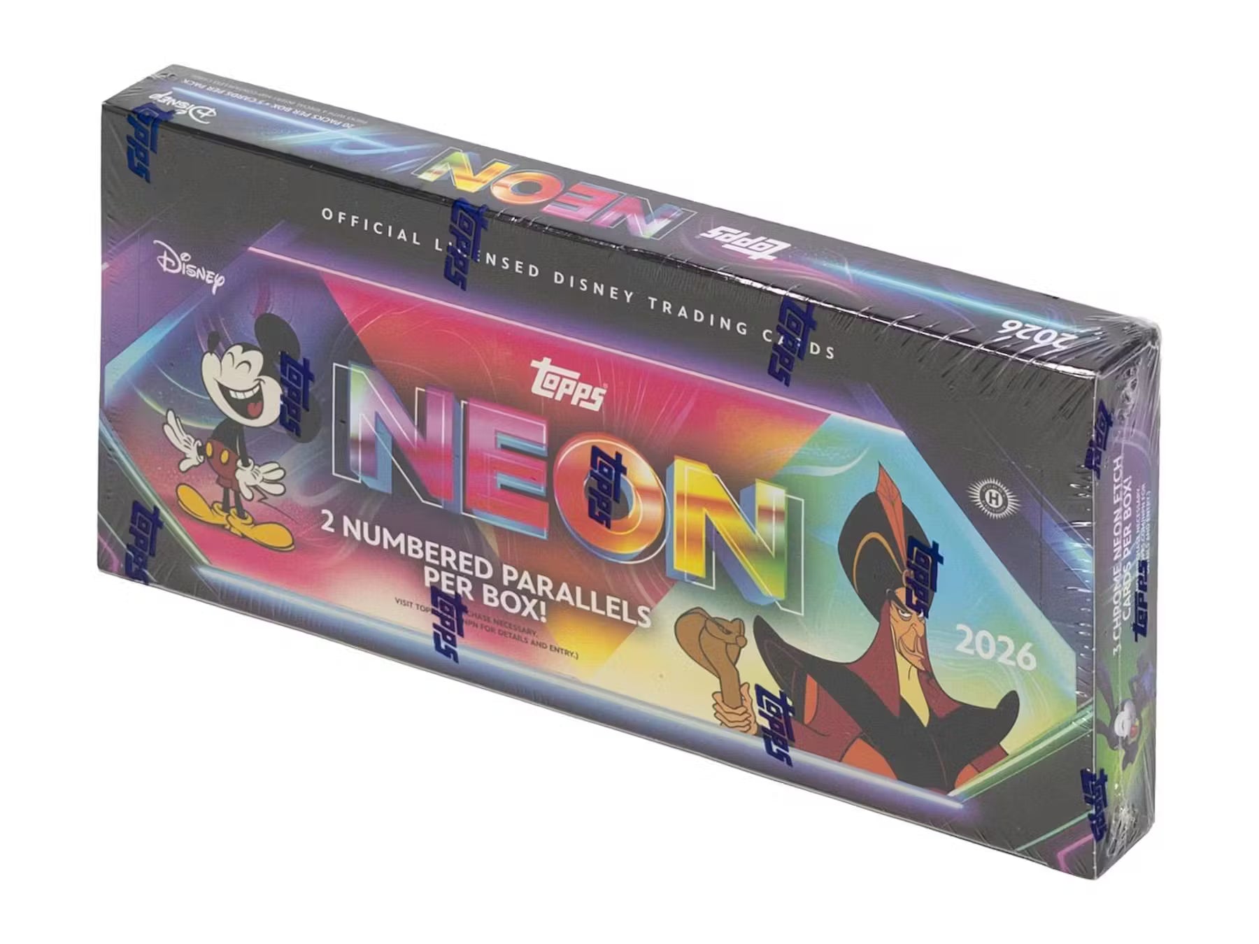 Box Caja Cromos 2026 Topps Disney Neon Hobby Box