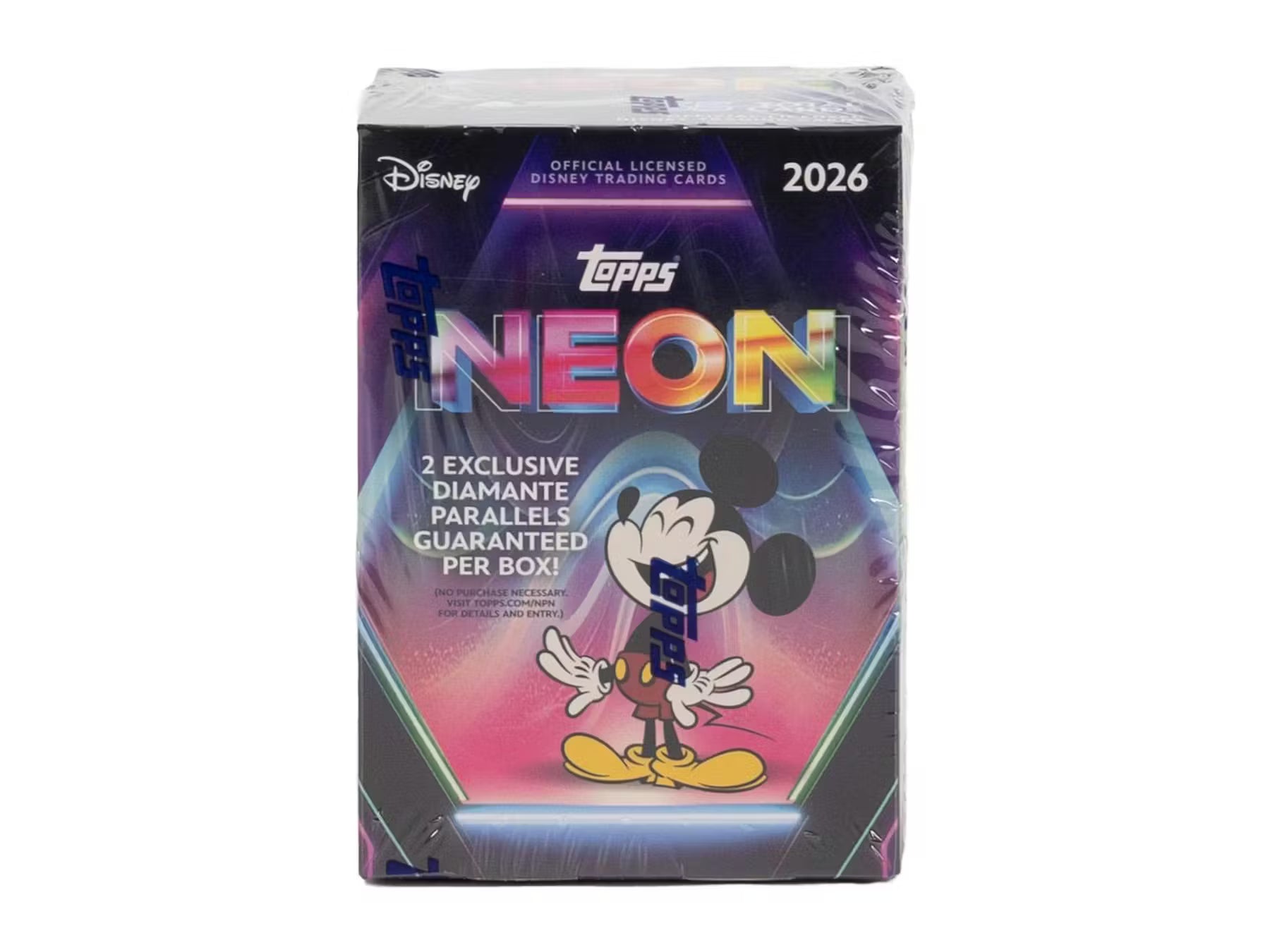 Box Caja Cromos 2026 Topps Disney Neon Blaster Box