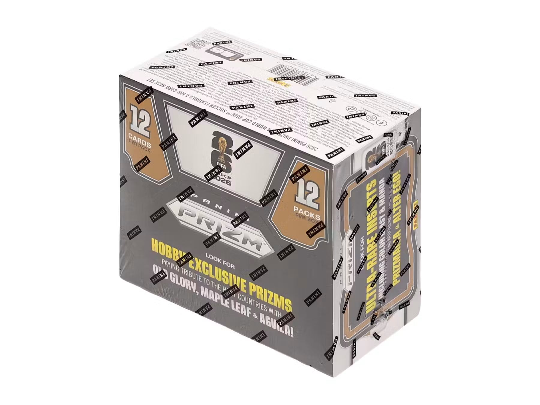 Box Caja Cromos 2026 Panini Prizm FIFA World Cup Soccer Hobby Box
