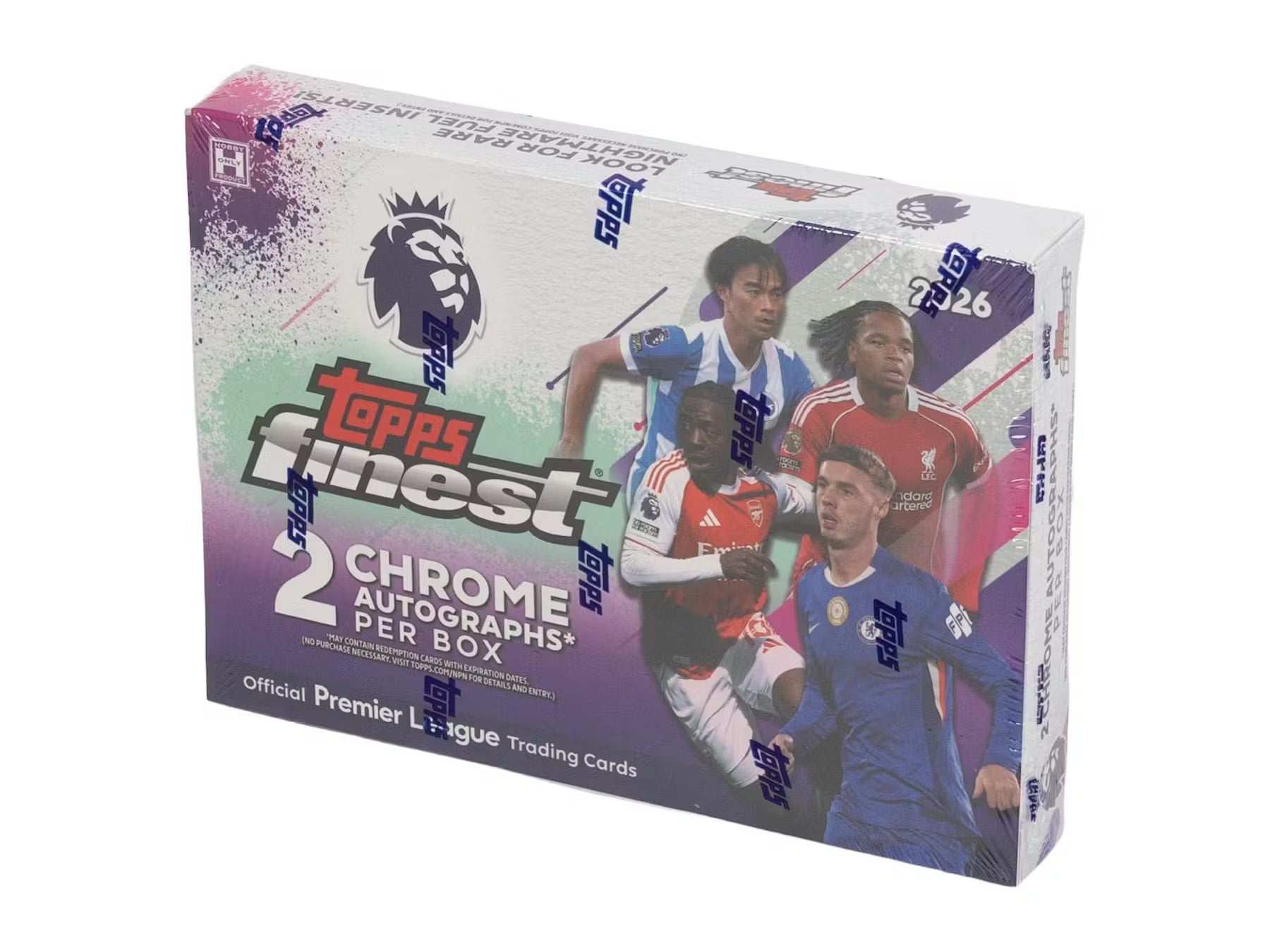 Box Caja Cromos 2025-26 Topps Finest Premier League Hobby Box