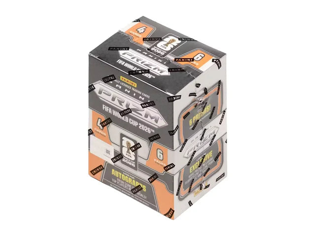 Box Caja Cromos 2026 Panini Prizm FIFA World Cup Soccer Blaster