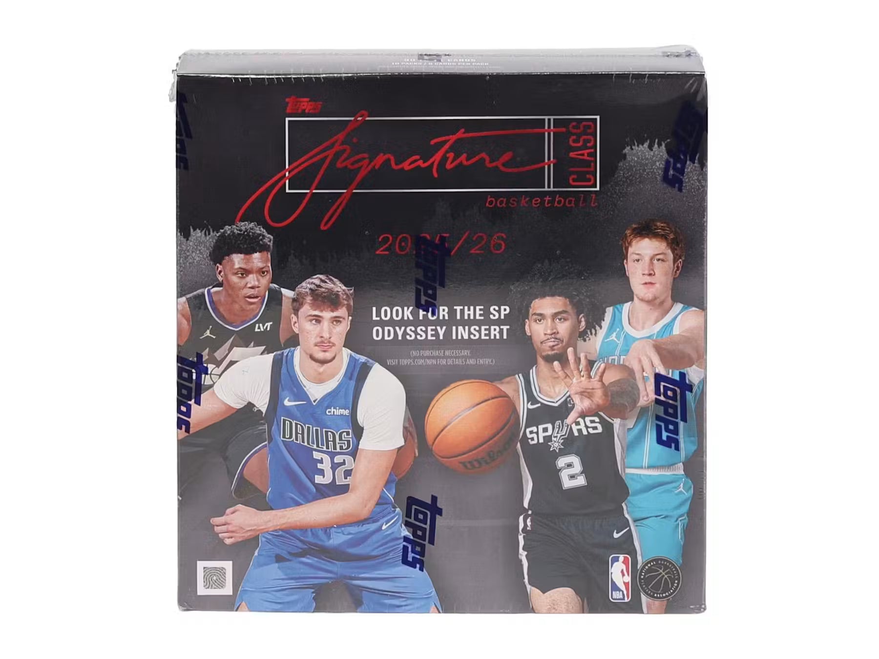Box Caja Cromos 2025-26 Topps Signature Class Basketball Megabox
