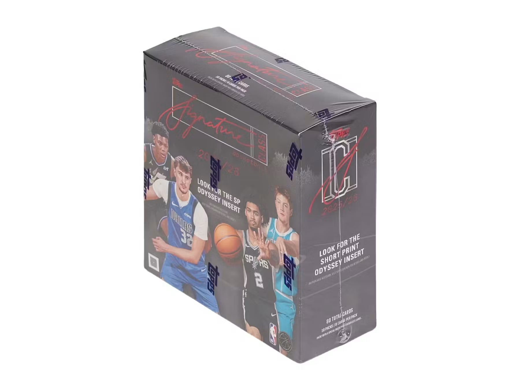 Box Caja Cromos 2025-26 Topps Signature Class Basketball Megabox