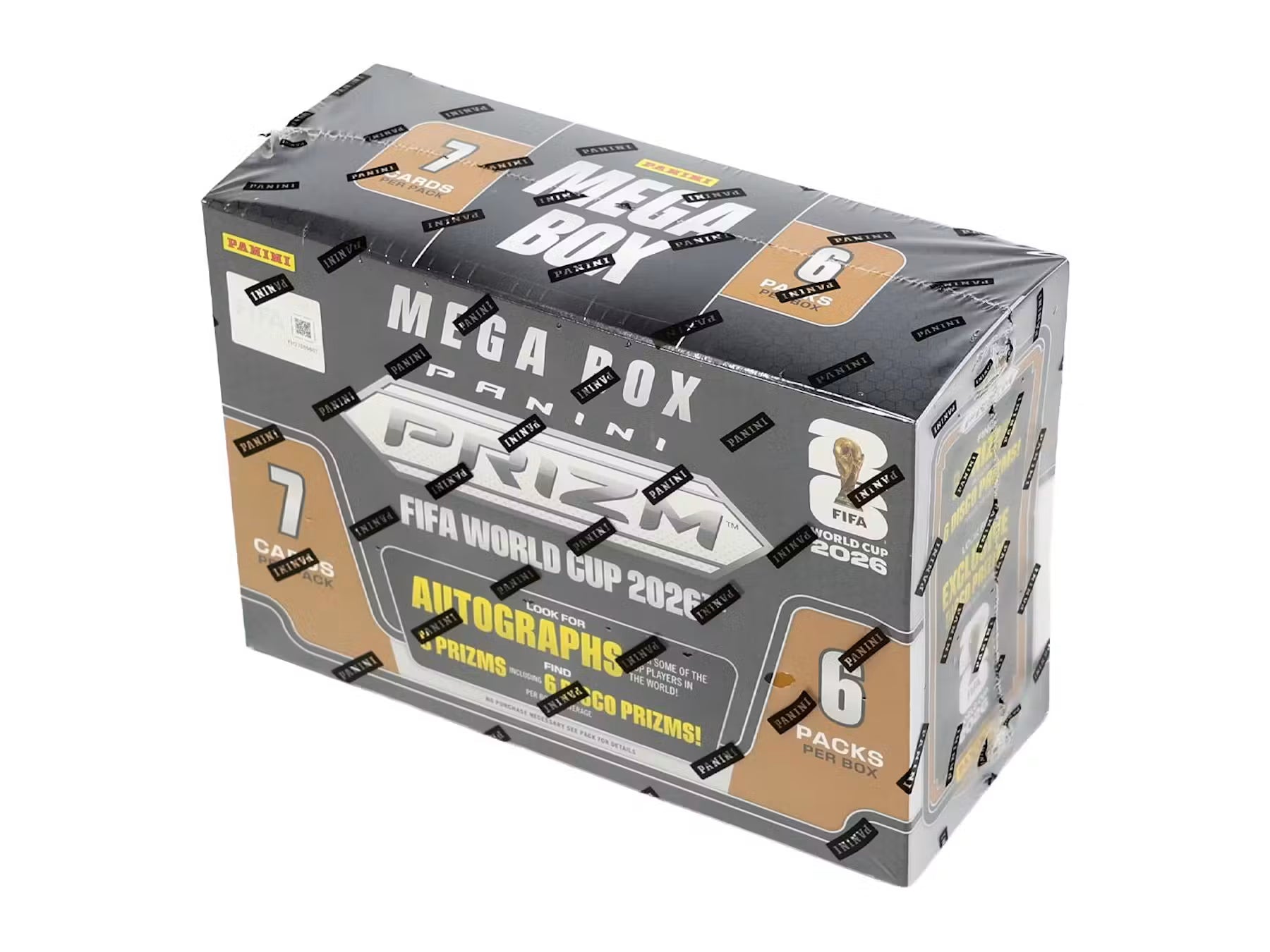 Box Caja Cromos 2026 Panini Prizm FIFA World Cup Soccer Mega Hobby Box