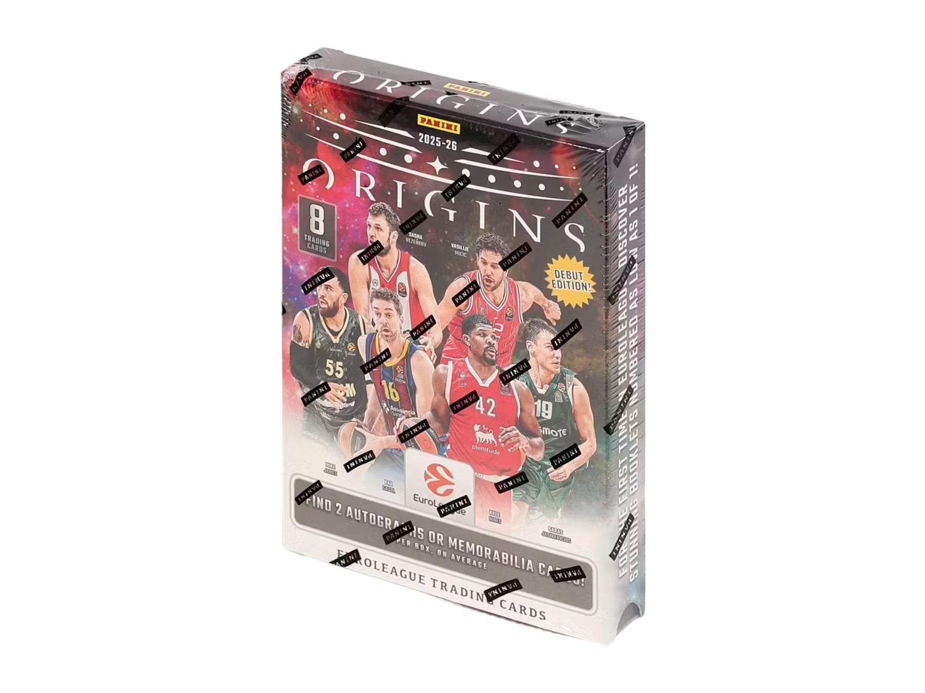 Box Caja Cromos 2025-26 Panini Origins EuroLeague Basketball Hobby Box