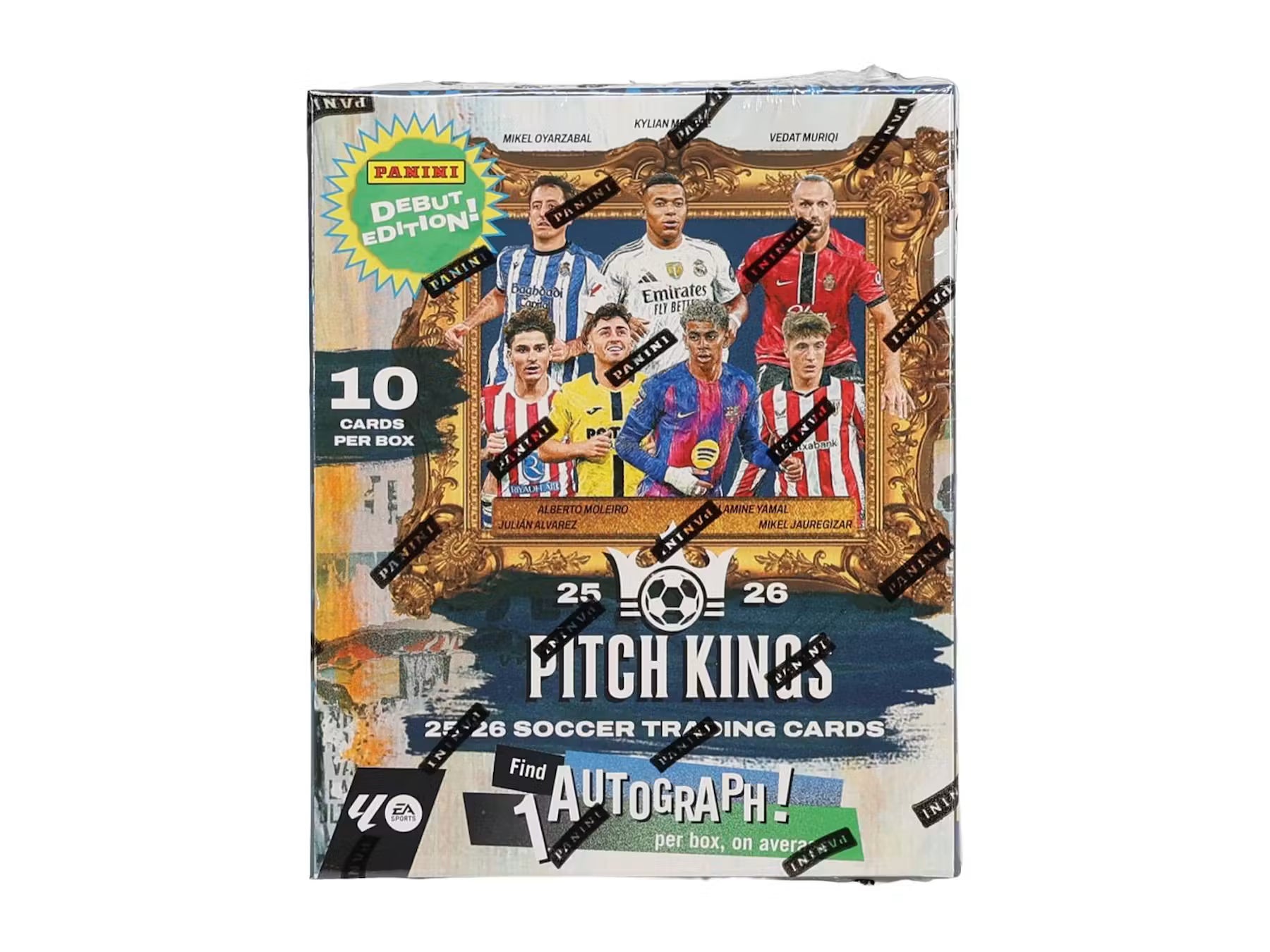 Box Caja Cromos 2025-26 Panini Pitch Kings Soccer Hobby International Box