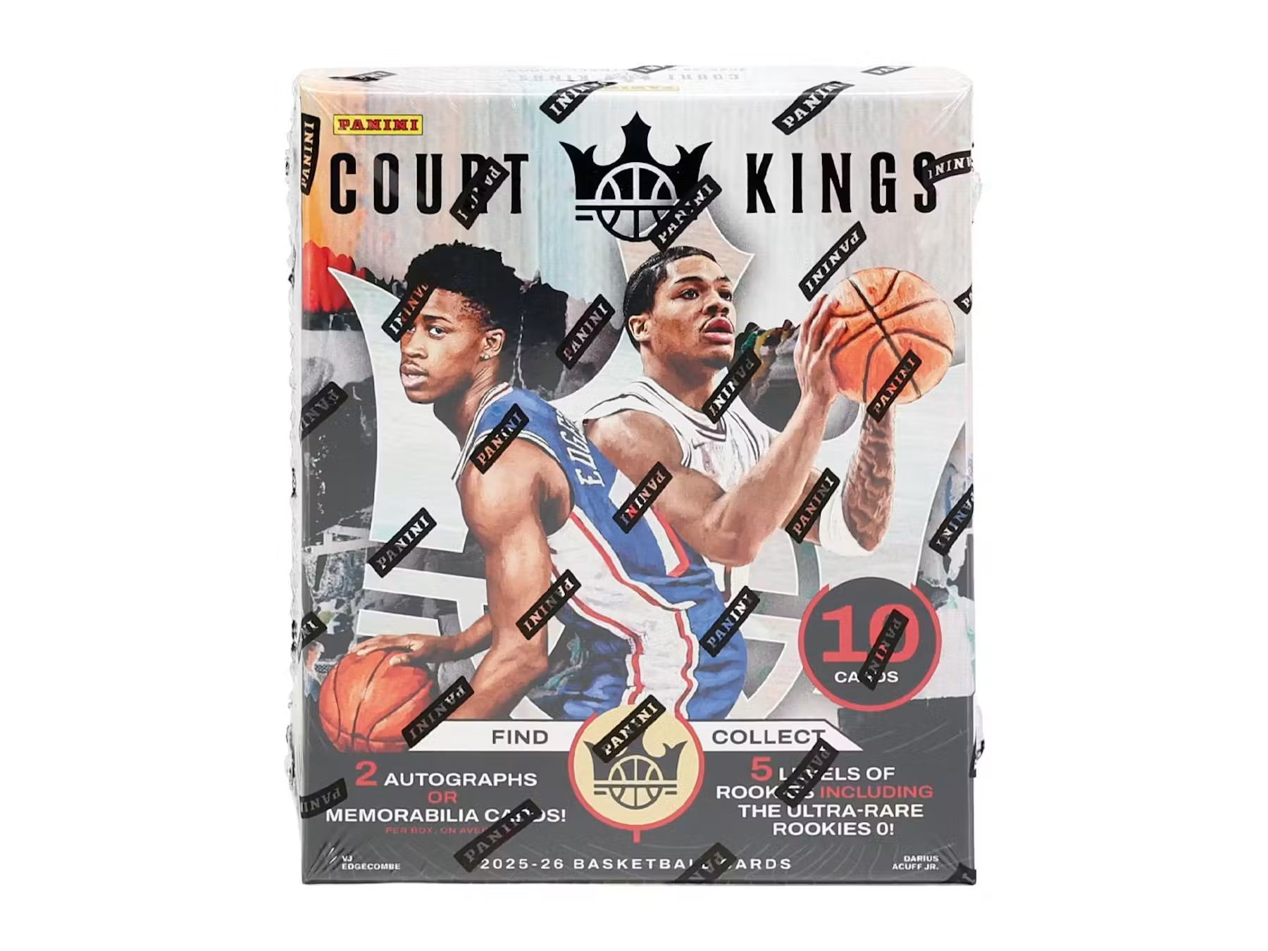 Box Caja Cromos 2025-26 Panini Court Kings Basketball Hobby Box