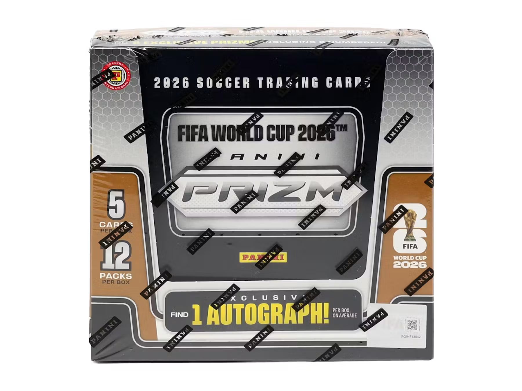 Box Caja Cromos 2026 Panini Prizm FIFA World Cup Soccer Hobby International Box