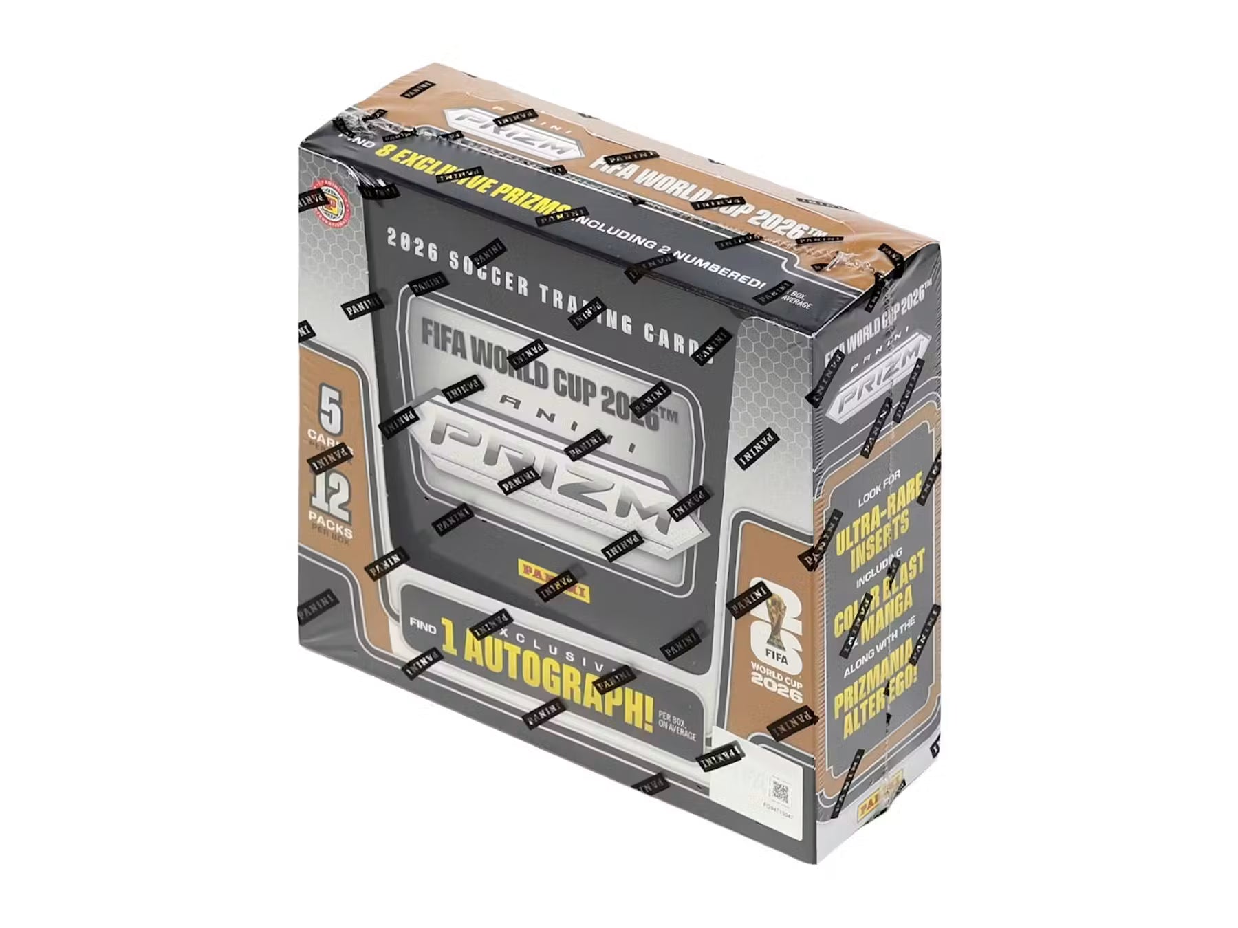 Box Caja Cromos 2026 Panini Prizm FIFA World Cup Soccer Hobby International Box
