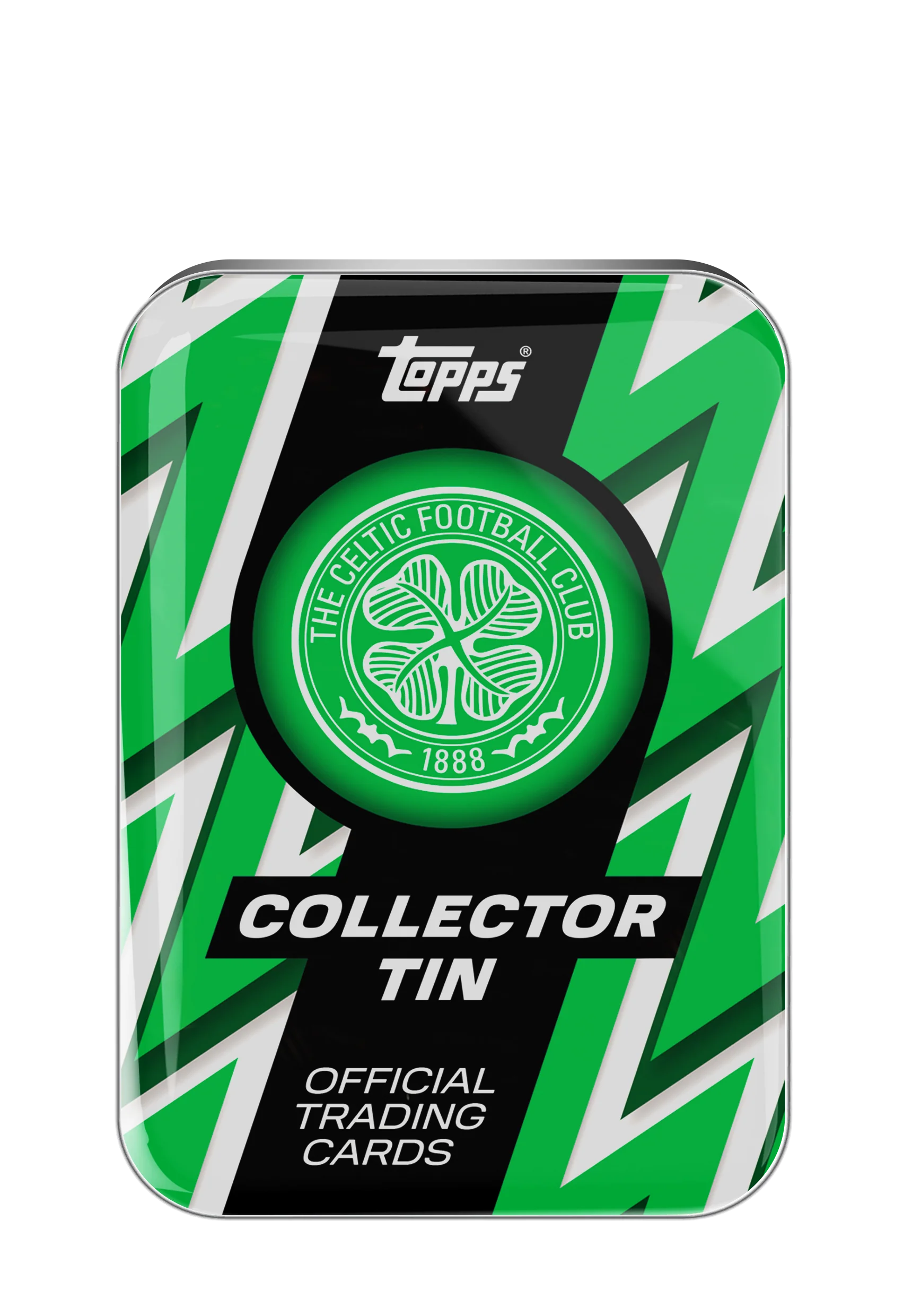 Box Caja Cromos 2025-26 Topps Soccer Celtic Collector Tin