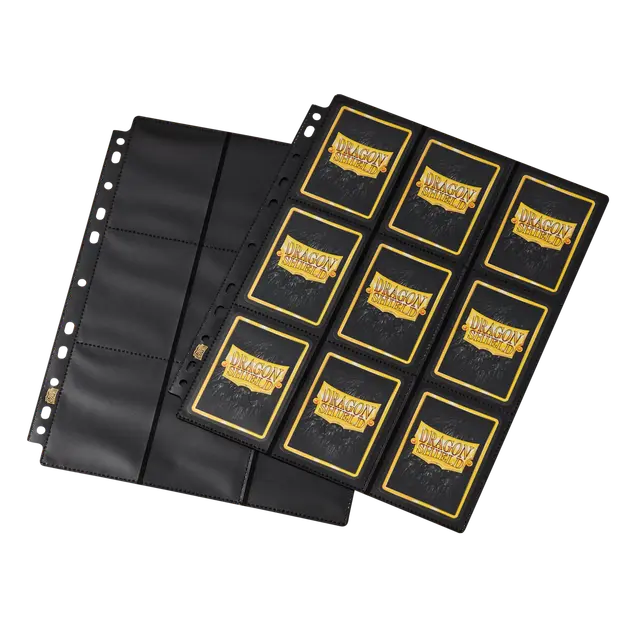 Hoja 18 Bolsillos Dragon Shield NonGlare - Sideloader Pages Display (50 Pages)