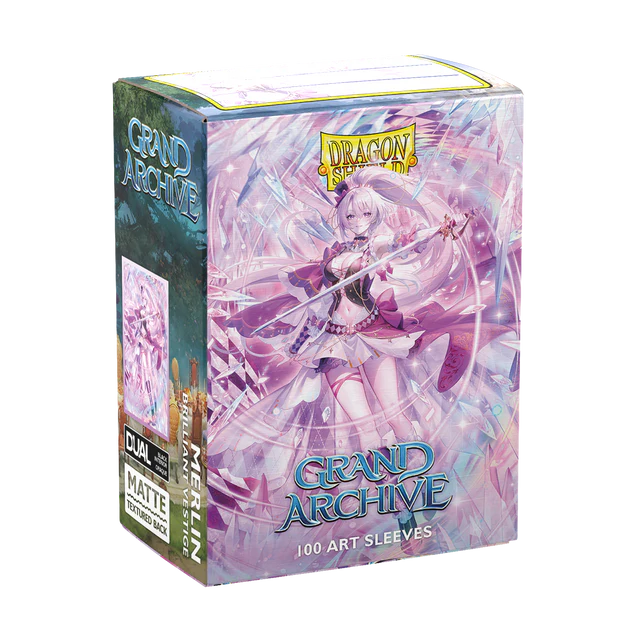 Sleeves Dragon Shield Grand Archive - Merlin Veritor - Matte Dual Art Sleeves