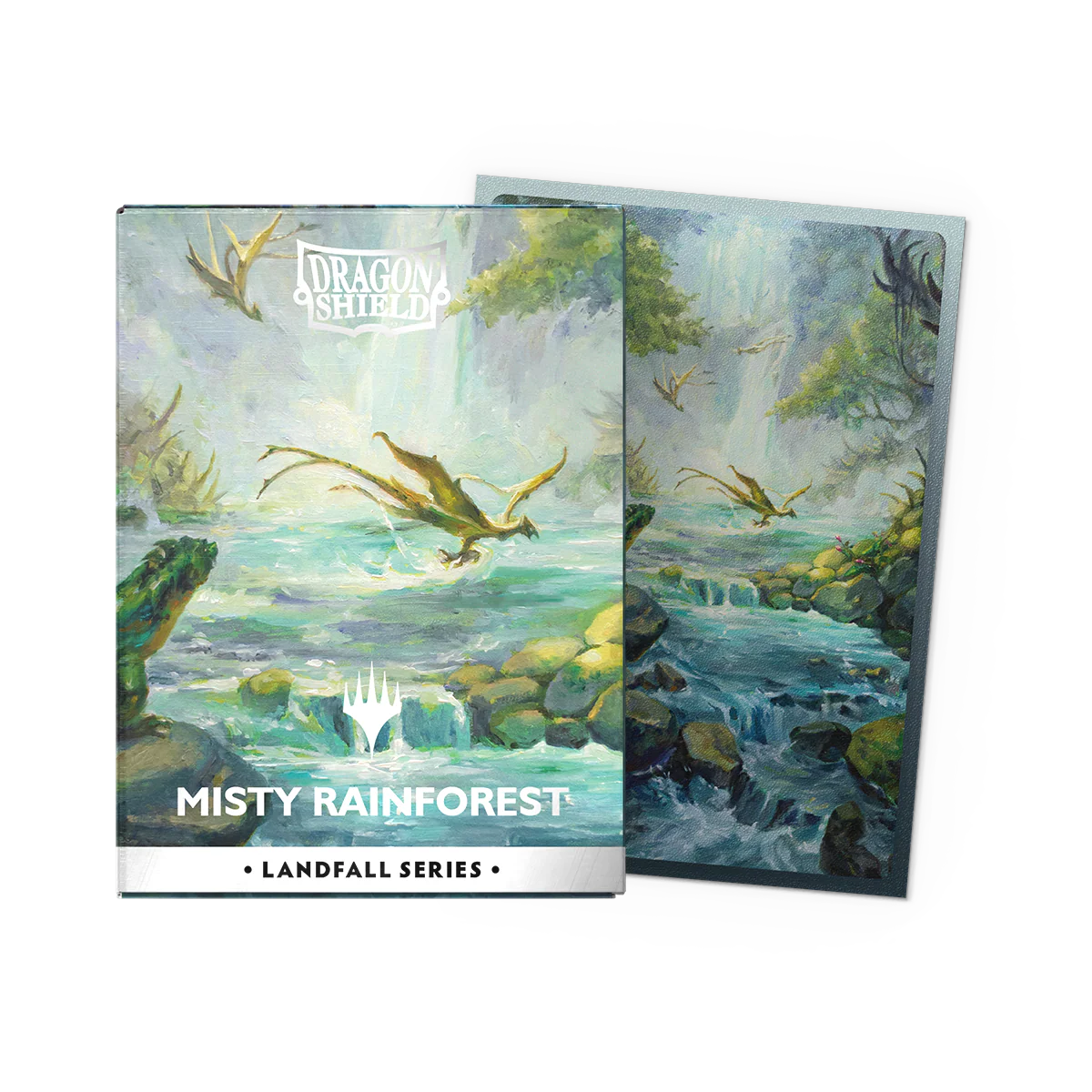 Sleeves Dragon Shield Landfall Series - Misty Rainforest - Matte Dual Art Sleeves