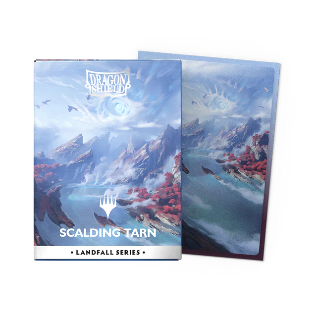 Sleeves Dragon Shield Landfall Series - Scalding Tarn - Matte Dual Art Sleeves