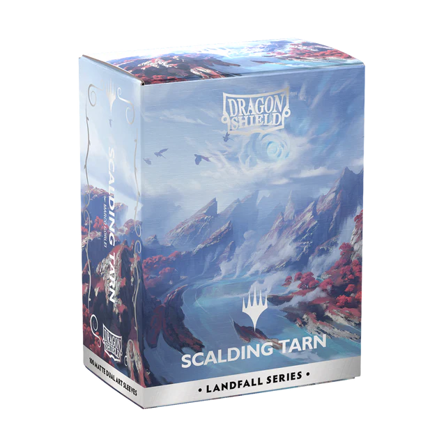 Sleeves Dragon Shield Landfall Series - Scalding Tarn - Matte Dual Art Sleeves