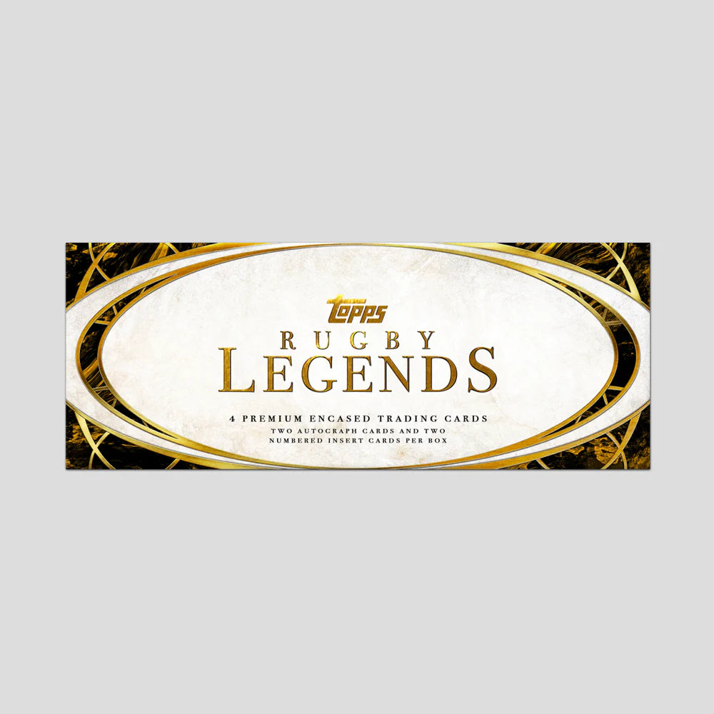 Box Caja Cromos 2025-26 Topps Rugby Legends Hobby Box