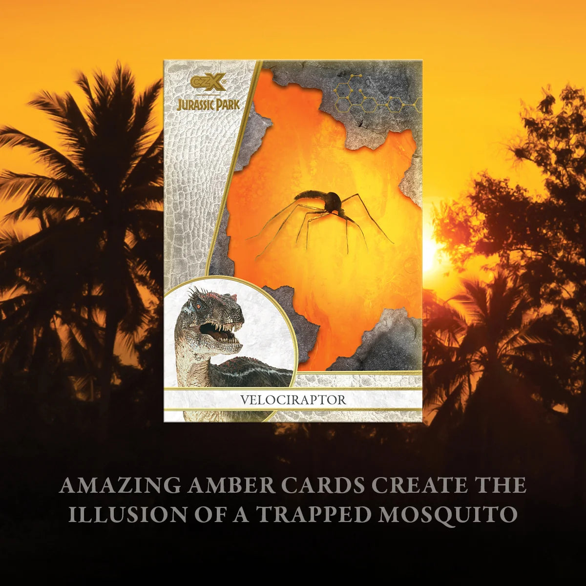 Caja Cromos 2025 Cryptozoic CZX Jurassic Park Hobby Box