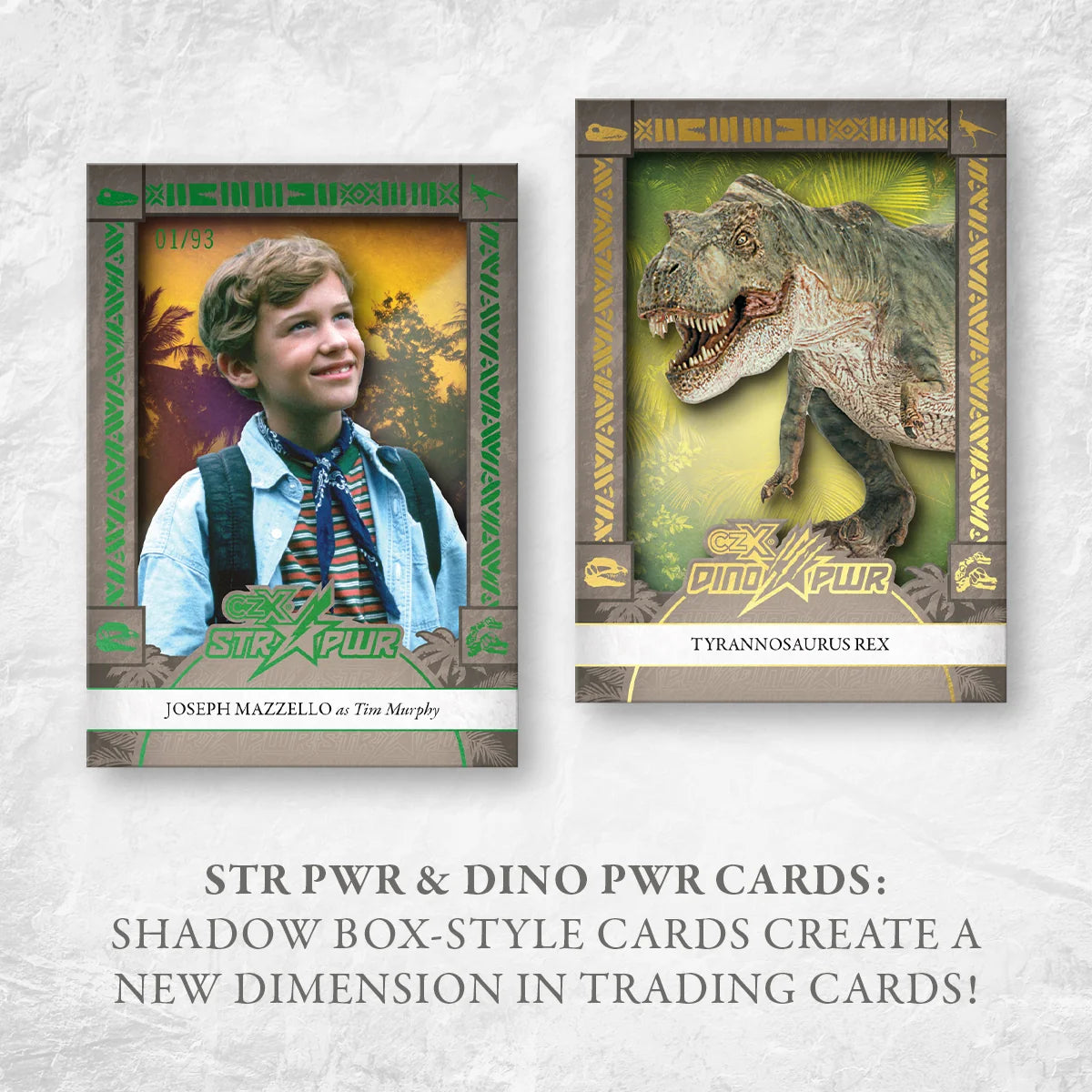 Caja Cromos 2025 Cryptozoic CZX Jurassic Park Hobby Box