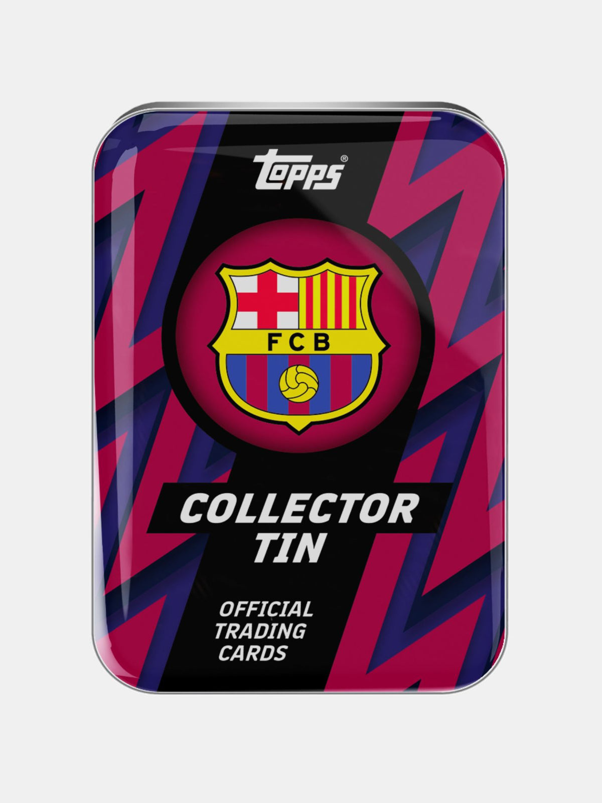 Box Caja Cromos 2025-26 Topps Soccer FC Barcelona Collector Tin