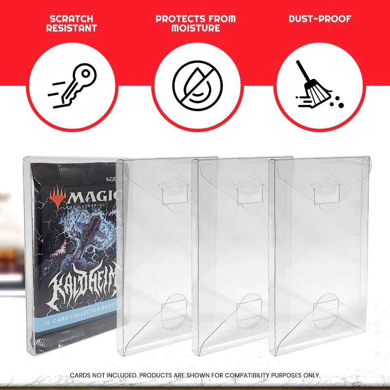 Evoretro Funda para sobres Pokemon Single Pack Booster, Magic, Yu-Gi-Oh Pack of 10
